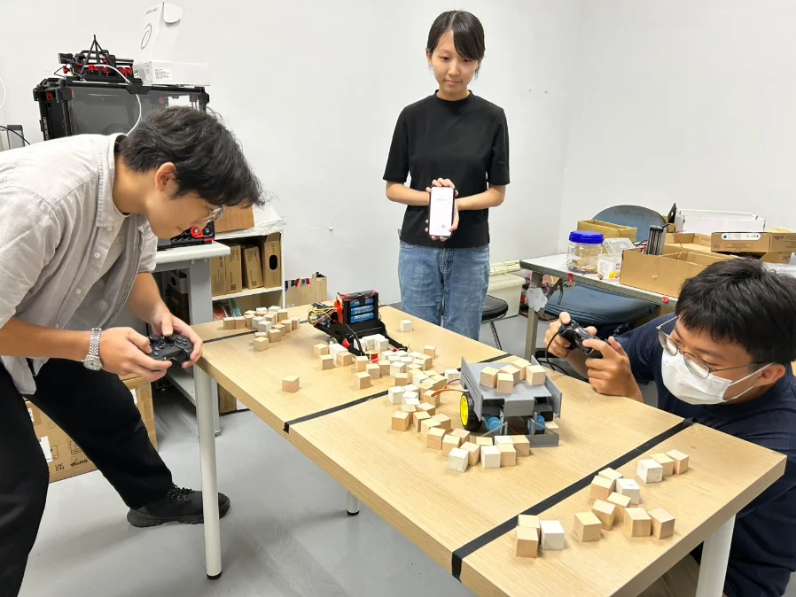 大一培訓結業與隊內競賽照片